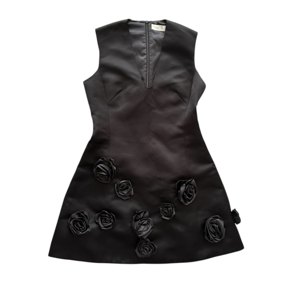 Leo Lin Briana V Neck Mini Dress